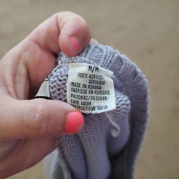 Andrew St. John m boxy oversized sweater front pocket vintage - Picture 6 of 7